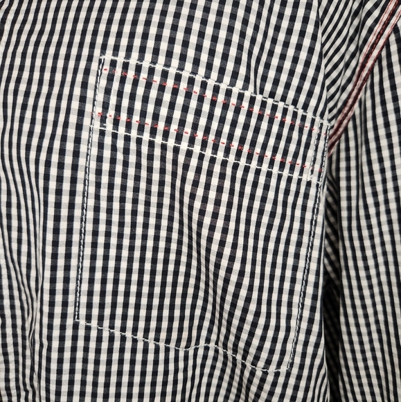 Haupt Germany gingham buttondown shirt - Picture 6 of 12